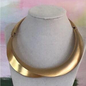 1980’s Modernist Necklace by Clara Studios  Inc